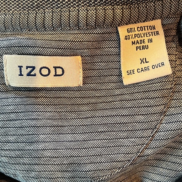Mens Izod Short Sleeve Shirt - Picture 5 of 5